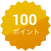100ポイント